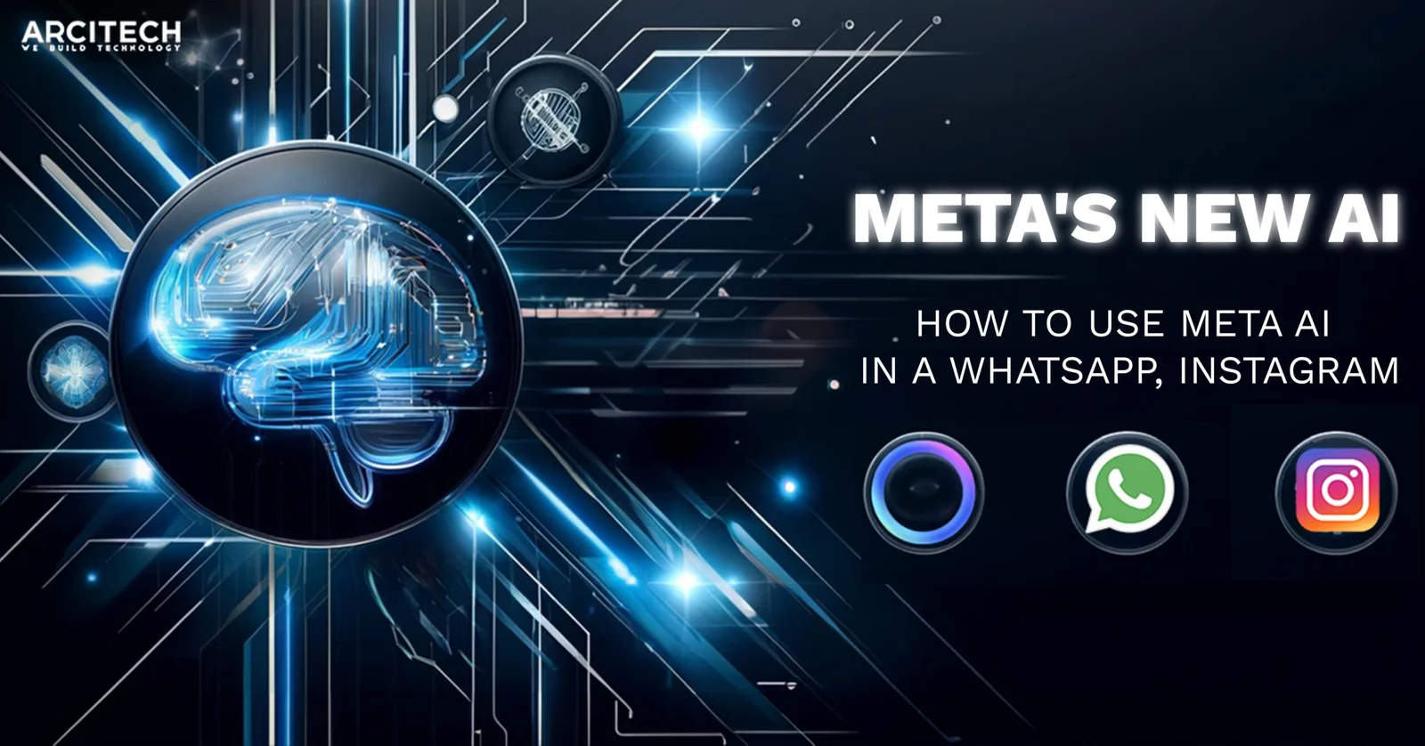 Meta AI integration with WhatsApp and Instagram