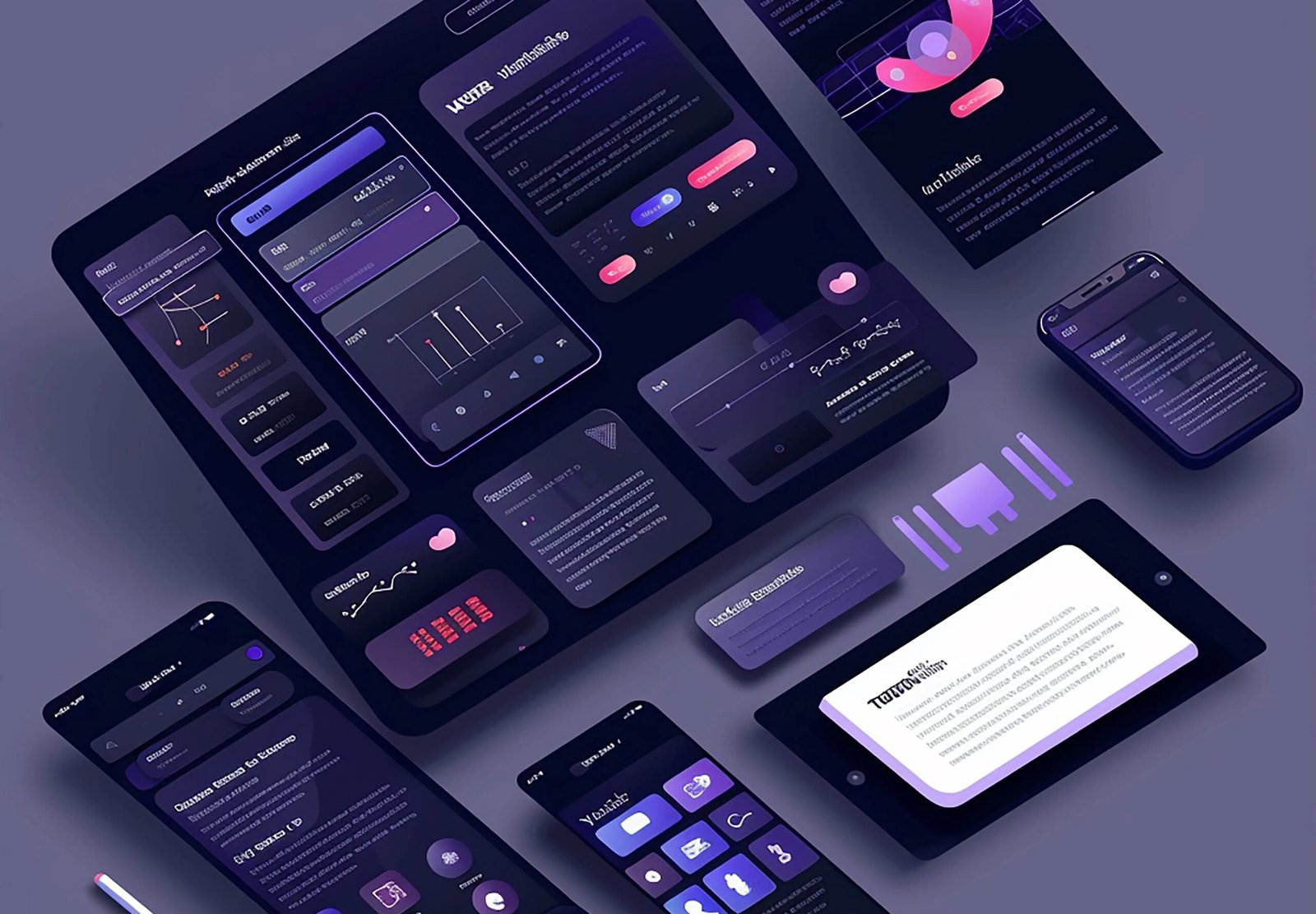 Website UI/UX design and responsive layouts in USA