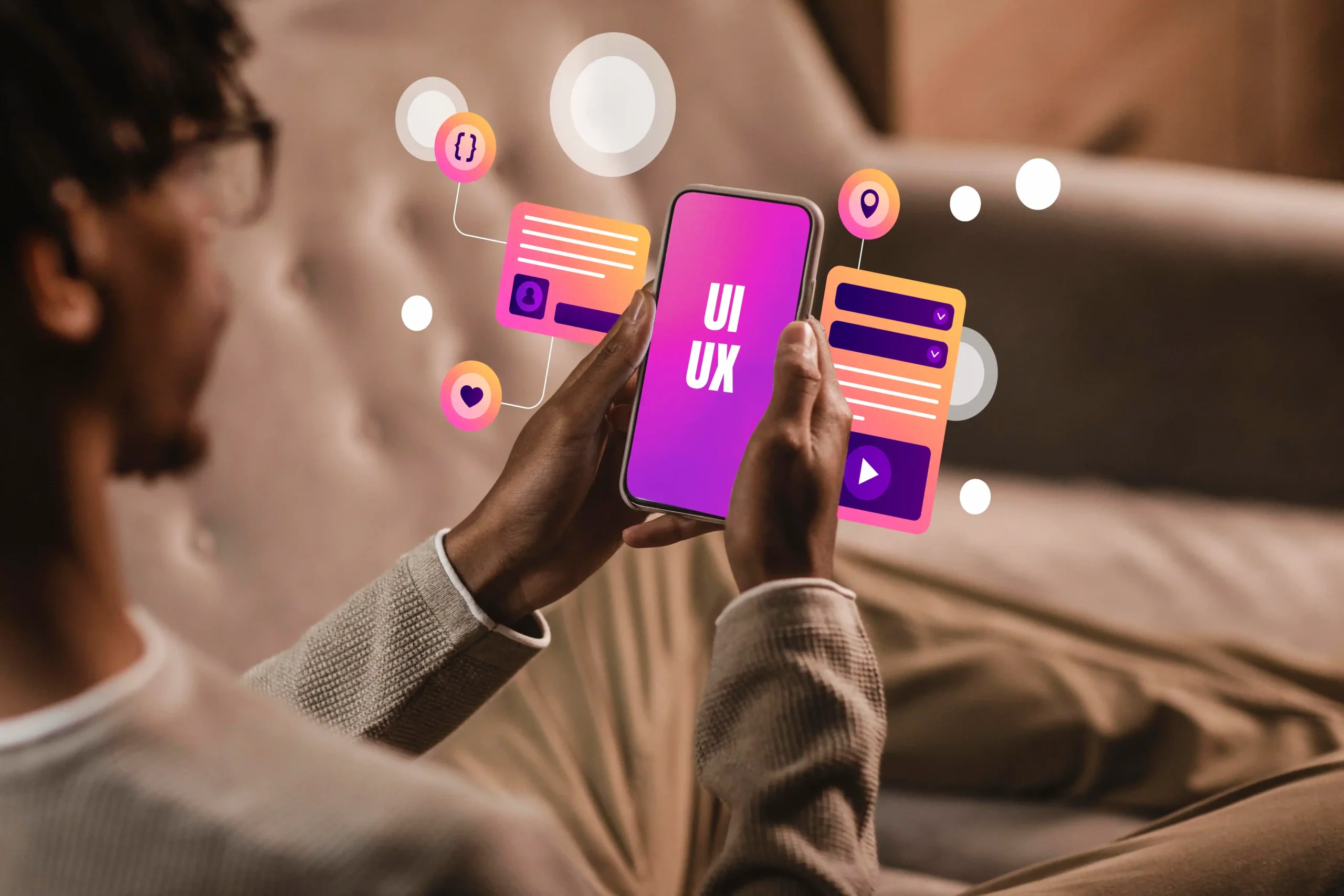 Mobile app UI/UX design and prototyping in Newark