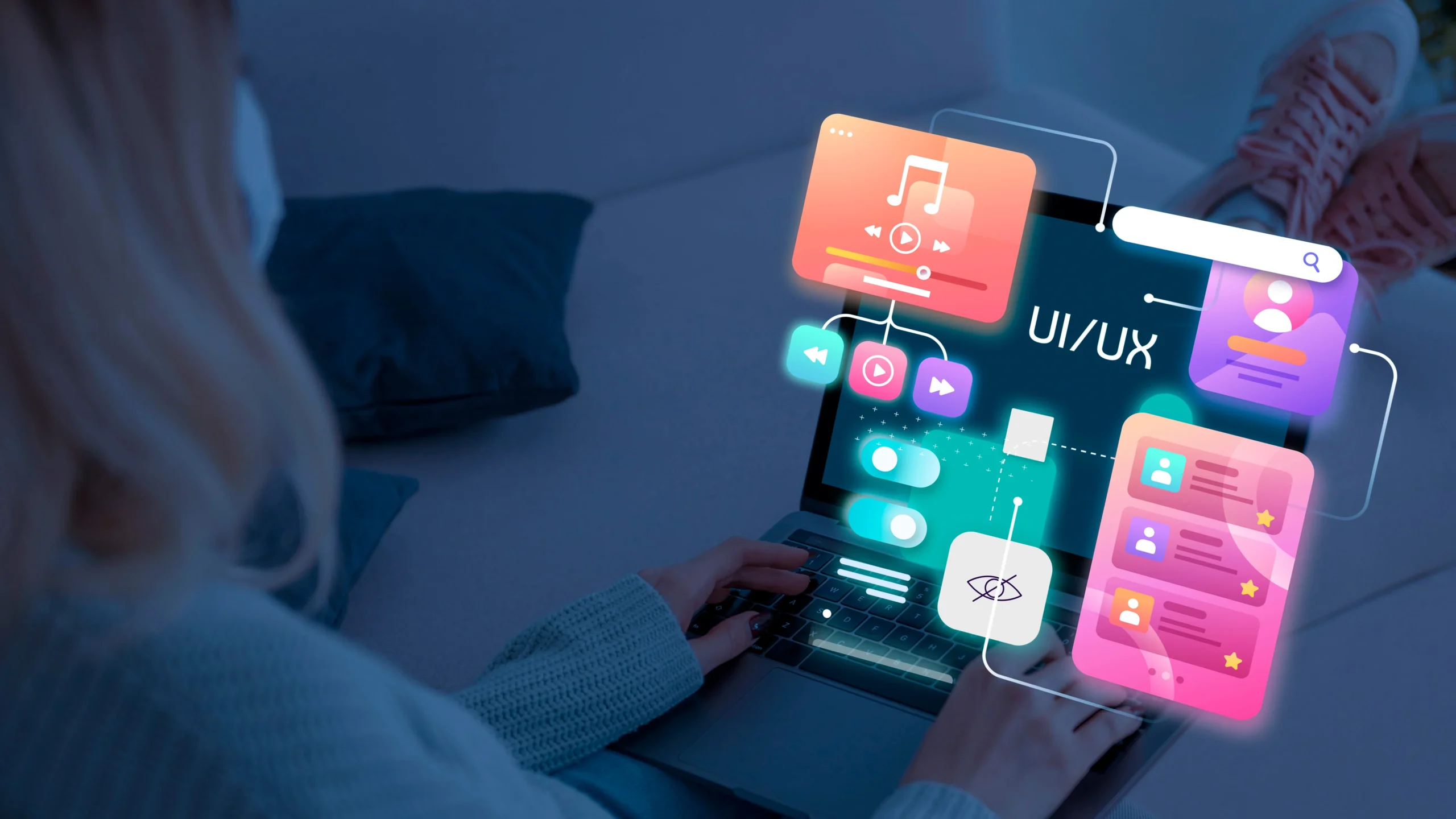 UI/UX design for custom software development in New Jersey