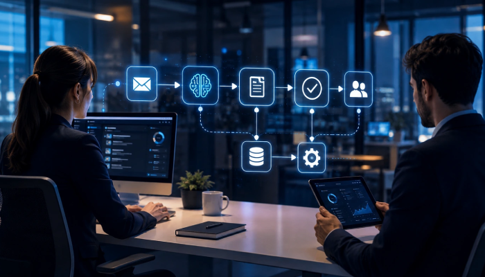 AI automation company in New Jersey developing intelligent workflows