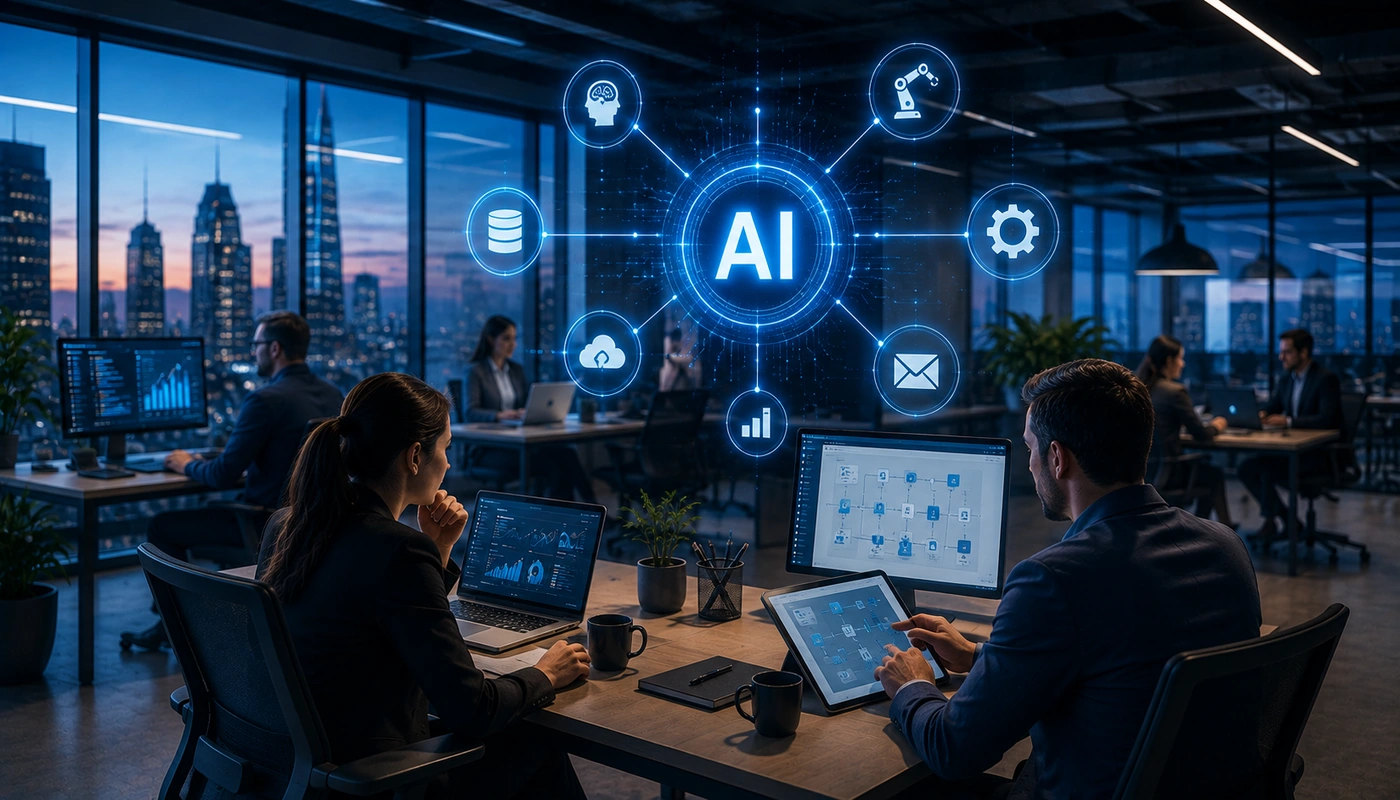 AI automation company in Newark building intelligent workflows