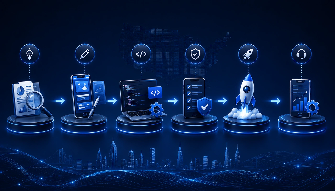 mobile app development process usa visual only 1