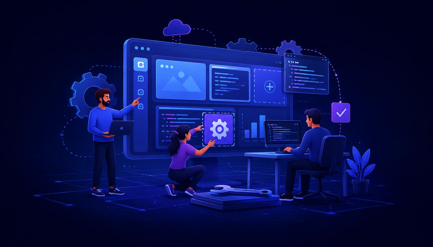why businesses choose custom software development blue