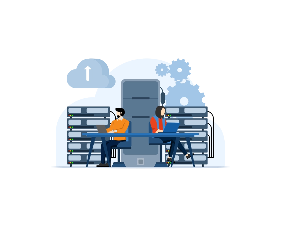 Managed Services Company Zurich Vector