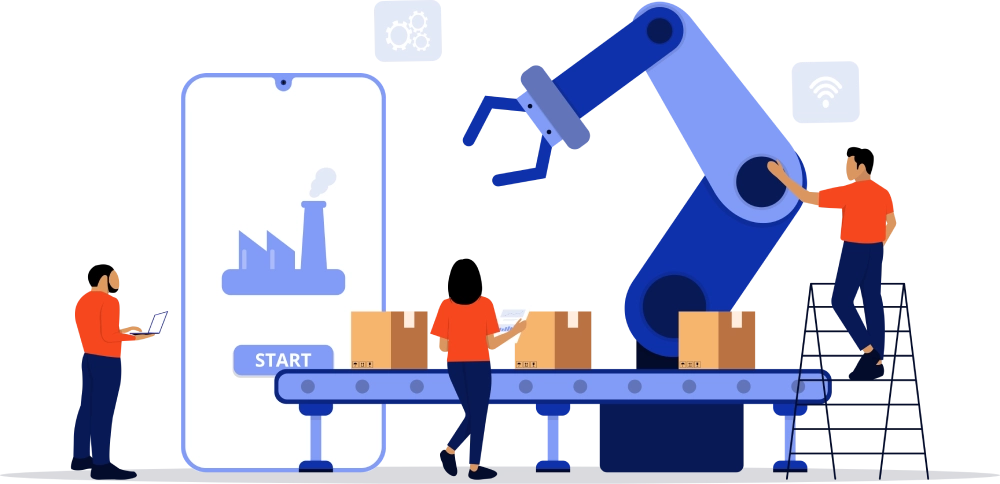 Smart manufacturing solutions Dublin Vector