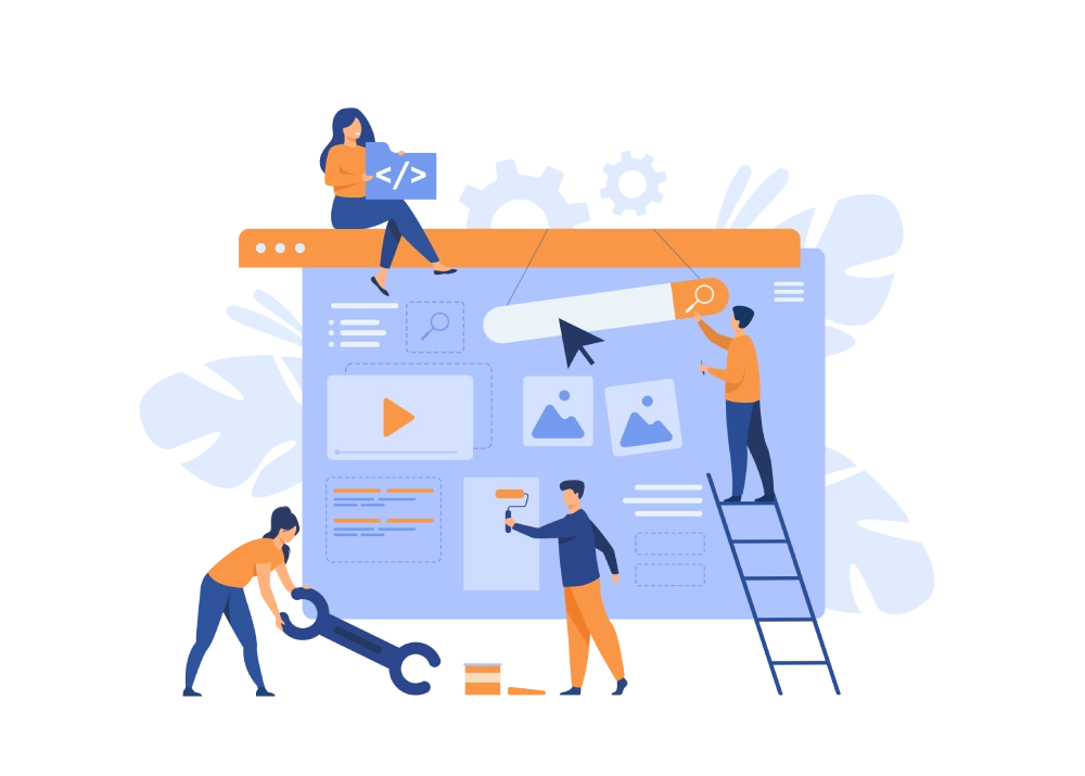 Web Design and Development Company in Amsterdam Vector