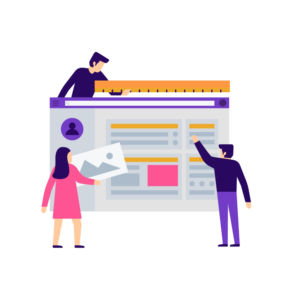 Web Development Agency Milan Vector