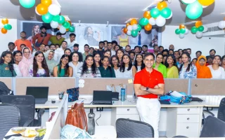 Independence day celebration at arcitech office