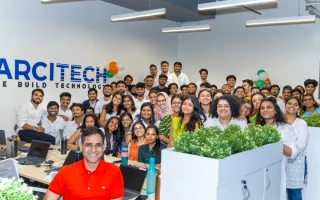 Independence day celebration at arcitech office